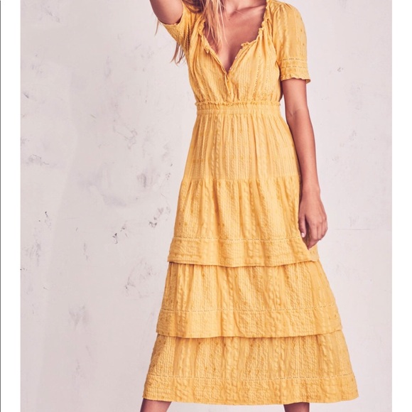 LoveShackFancy Dresses & Skirts - LOVESHACKFANCY “Heather” Tiered Dress